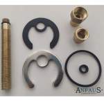 Deante Komplet mocowań do baterii PEPE z wyciąganą wylewką 