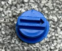 KK-POL Zamek płytki maskującej otwór montażowy SP0/310