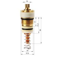 Deante głowica termostatyczna-do-baterii-begonia-kwadratowa XDCB4GUB9 1.jpg