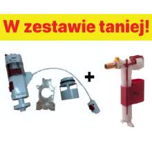 Sanit Zestaw naprawczy do spłuczki VIP SANIT Mechanizm spustowy 0508600 + zawór napełniający 2500100.jpg